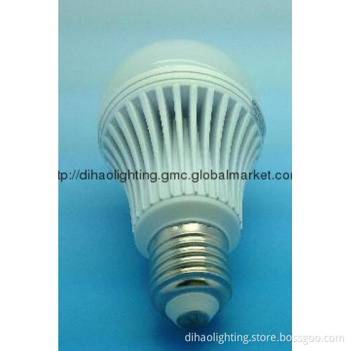 7W led bulb unique design high brightness